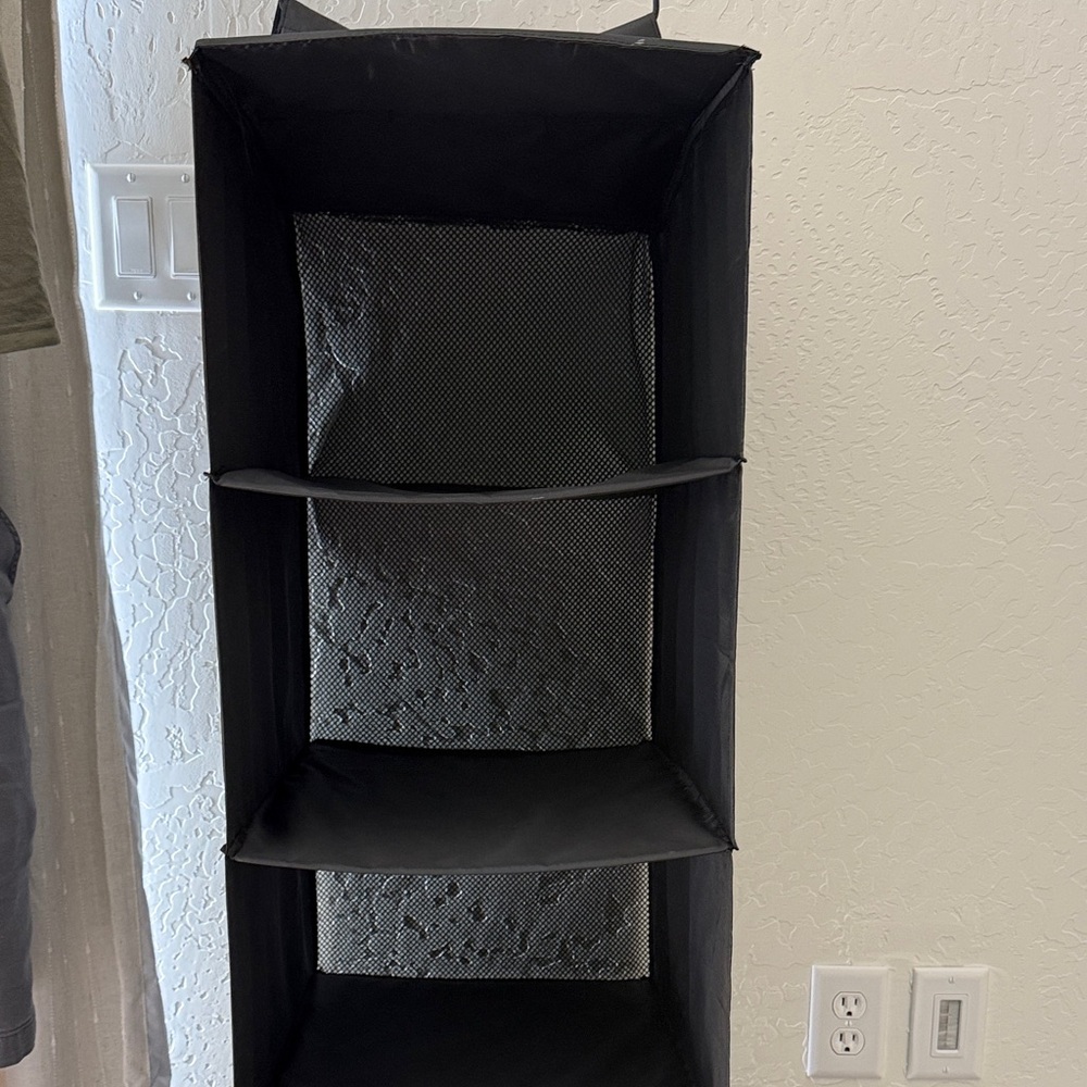 IKEA Black Hanging Closet Organizer